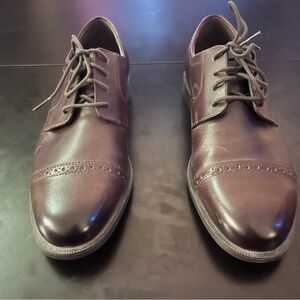 Cole Haan Dark Brown Leather Oxfords